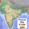Physical Map of India