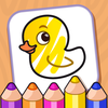Coloring game for toddlers 1+