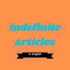 indefinite articles