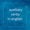 auxiliary verbs
