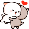 Mochi Cat Stickers WASticker