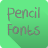 Pencil Fonts for FlipFont