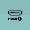 Go to HDMI1 input