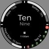 Active Text Time Watch face