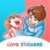 Love Couples Stickers For What