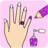 Fashion Nail Coloring Pages