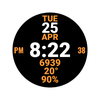 Big Date Watch Face