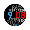 Huge French Watch Face