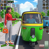 City Tuk Tuk Rickshaw Game 3D