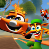 Crash tag team kart racing