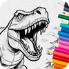 Dinosaur Coloring Game