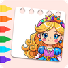 Princess Coloring Book & Games