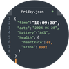 JSON File Watch Face