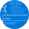 Windows BSOD Theme Watch Face