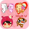 Love Stickers for messenger