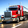 Oil Tanker-Cargo Truck Driving