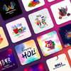 Holi Poster Maker - Photo Edit