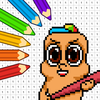 Pixel Tap Coloring Games