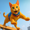 Bad Cat Simulator Parkour Game
