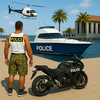Real Police Boat Shooting Game