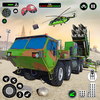 Army vehicle transporter game