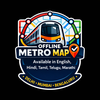 Offline Metro Map Delhi & more
