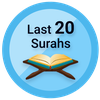Last 20 Surahs of Quran