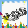 Race Car Coloring B ook