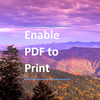 Enable PDF to Print