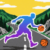 Road Rolling Basketball