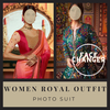 Women Royal Outfit Photo Suit