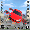 Flying Car Shooting Robot Game