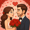 WA Romantic Sticker Love Emoji