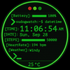 Linux Command Line Watch Face