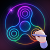 Magic Finger Glow Spinner Art