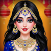 Indian Fashion Dressup Makeup