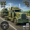 Truck Driver 3D US Army Cargo