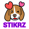 STIKRZ - Dogs Stickers for Wha