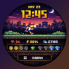 [69D] ARCADE RUNNER watch face