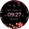 Floral Glow Watch Face