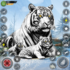 Snow Tiger Family Simulator 3D