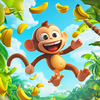 Monkey Banana falling jungle