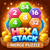 Hexa Stack Merge Puzzle