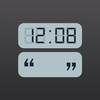 Wisdom Qclock - Time + Quotes