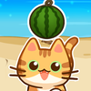 Rolling Cat Merge - Watermelon