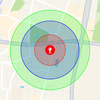 Radius On Map: Draw Circles