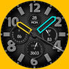 Vary Hands Graphite Watch Face