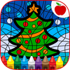 Paint By Number Christmas Game