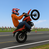 Wheelie Moto Stunt Racing Game