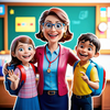 Happy Teacher Mother Simulator